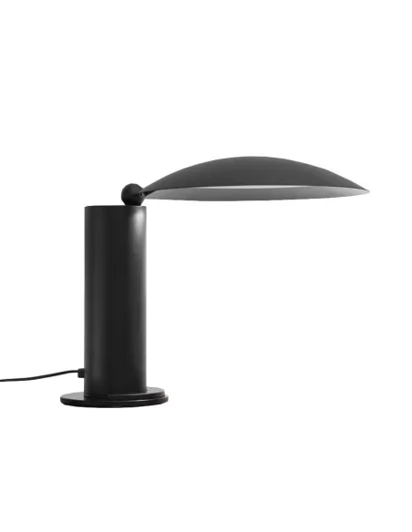 Lampe de table halogène noire Lumen Center Washington 50W